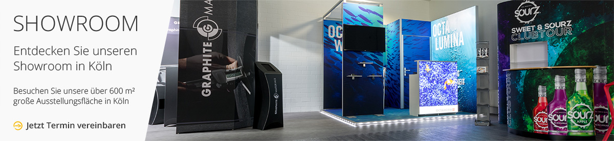 Messestand Showroom