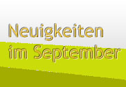 Neuigkeiten im September
