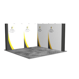 Faltdisplays Modular 4x4 L-Form