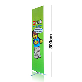 großes Bannerdisplay