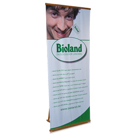 Bambus Bannerdisplay