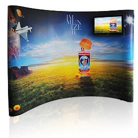 Faltdisplay plus Aufnahme für Monitore