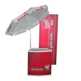 Messeset Roll Ups und aluminium Messecounter