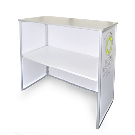 Aluminium Falttheke