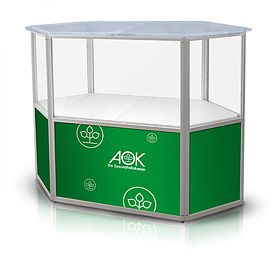 Vitrine Theke 