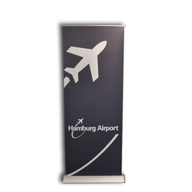 Werbedisplay Rollup-Banner