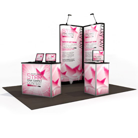 Modularer Werbestand