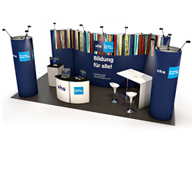 Modularer Werbestand