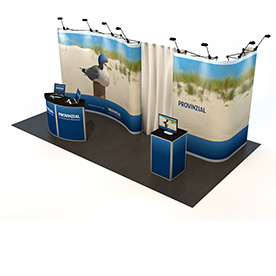Modularer Werbestand