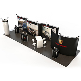 Modularer Werbestand
