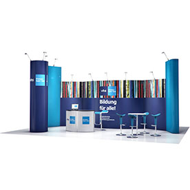 Modularer Werbestand