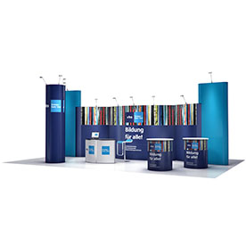 Modularer Werbestand