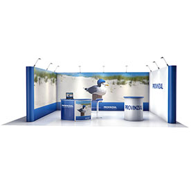 Modularer Werbestand