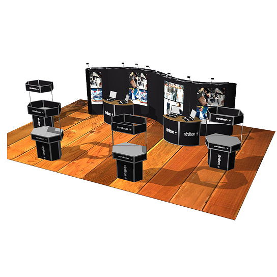 Modularer Werbestand