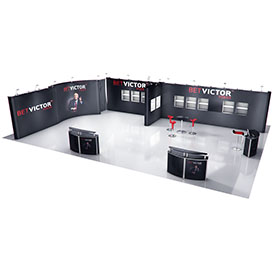 Modularer Werbestand