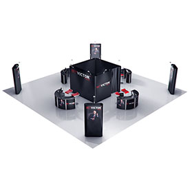 Modularer Werbestand