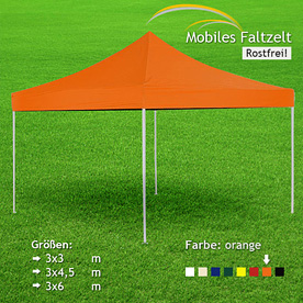 Zelt orange
