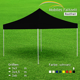 Zelt schwarz