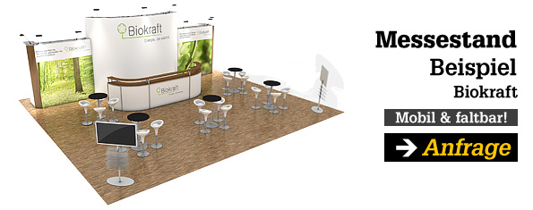 Biokraft Messestand