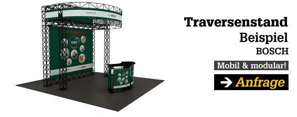 Bosch Traversen Messestand