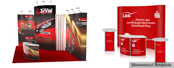 Beispiel Messestand