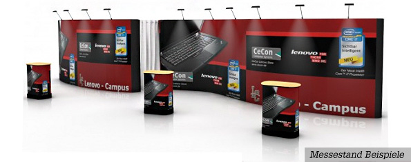 Beispiel Messestand