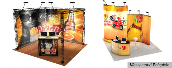 Beispiel Messestand