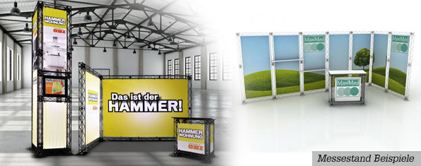 Beispiel Messestand