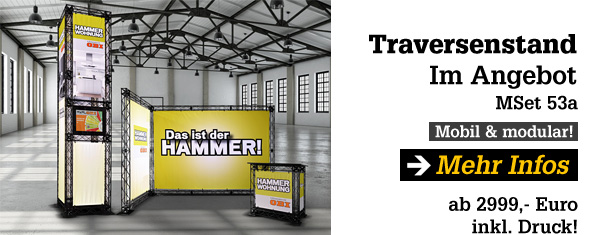 Obi Traversen Messestand