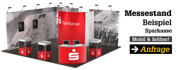 sparkasse Messestand