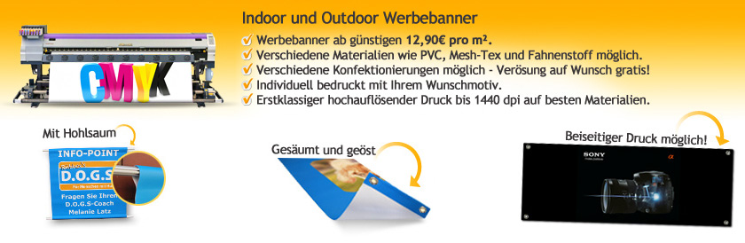 Werbe-Banner