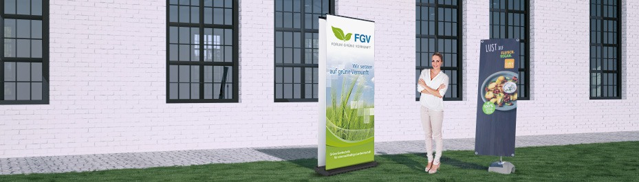 Outdoor Bannerdisplay / Rollup