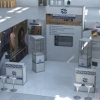 Profi Messestand mit Aluprofilen